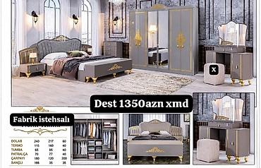 Yataq otağı mebel dəsti – fabrik istehsalı Komplektin tərkibi və
