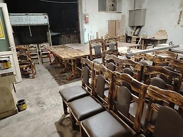 Sifarişlə bağ üçün masa və oturacaq dəstləri: Sifarişlə hazırlayırıq — 11