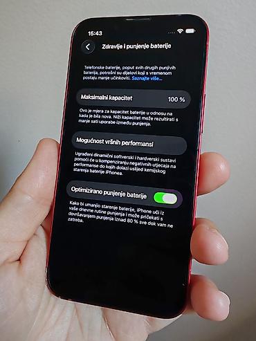 Apple iPhone: Apple iPhone 13 mini (PRODUCT)RED - Ekran: 5.4" Super Retina XDR — 2