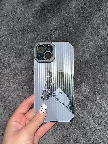 baş kamerası: At çaplı telefon qabı – at temalı dizayn - Model uyğunluğu: Üçlü — 2