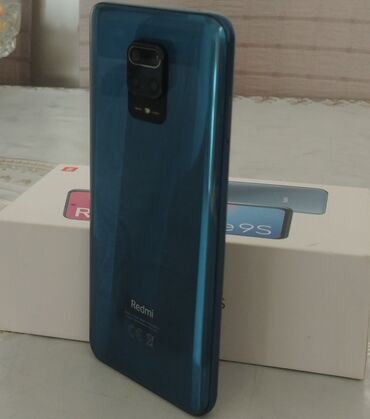 xiaomi redmi note 3: Xiaomi Redmi Note 9S, 64 GB, rəng - Göy