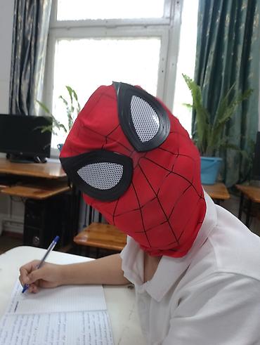 кол саат: Маска Человека-паука носил 10 дней цена 300 сом 🤩🕷️🕸️ — 2