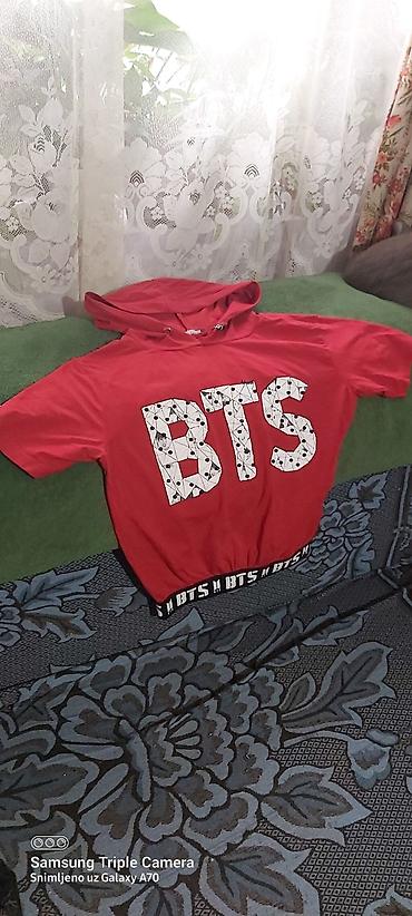 Paketi dečije odeće: Lot haljinica za devojčice – 4 komada 1) Roze pamučna haljinica sa — 11