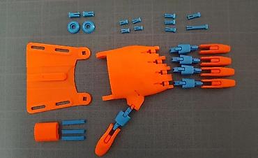 Ортезы: 3D çaplı mexaniki protez əl – modul konstruksiya - 3D çap — 5