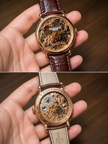 vacheron saat: Vacheron Constantin Geneve skelet dizaynlı qol saatı.400 manata alinib — 2
