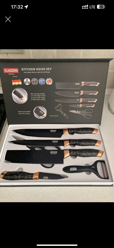 Другая техника для кухни: ПРОДАЕТСЯ НАБОР НОЖЕЙ КАЧЕСТВЕННЫЕ 

Made in Germany