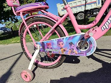 Балдар транспорту: Детский велосипед «Принцесса» (розовый) Кыздардын велосипеди сатылат! — 4