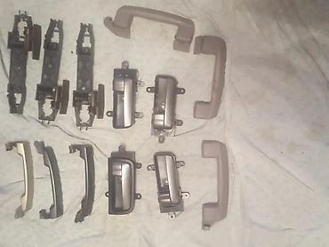 Дверные ручки: Комплект дверных ручек Дверная ручка Nissan Б/у, Оригинал — 4