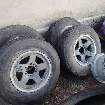 Колеса в сборе: Колеса в сборе 265 / 65 / R 17, Зима, Б/у, Внедорожные (АТ/МТ), Литые, отверстий - 6 — 1