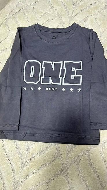 Другие детские вещи: Набор детских лонгсливов (длинный рукав) 1) Коричневый лонгслив с — 14