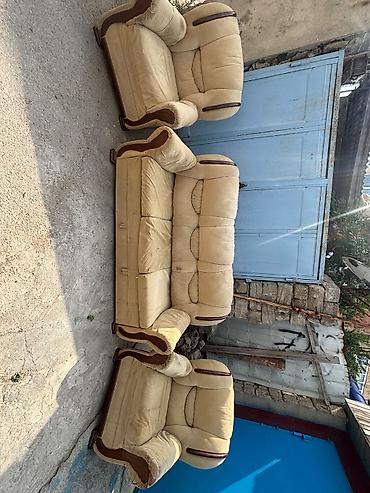 Divanlar: Divan-kravat, İşlənmiş, Açılan, Bazalı, Parça — 1