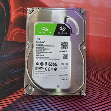 zhestkij disk seagate 500 gb: Накопитель, Новый, Seagate, HDD, 1 ТБ, 3.5", Для ПК