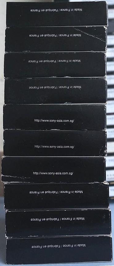 Digər TV və video məhsullar: Videokassetlər VHS standartlı müxtəlif zaman tutumunda və markada — 6