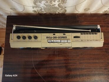 Maqnitofonlar: RİGA-310 Stereo RadioTehnika maqintafon kaset Radio:ДВ СВ УКВ İşlək — 7