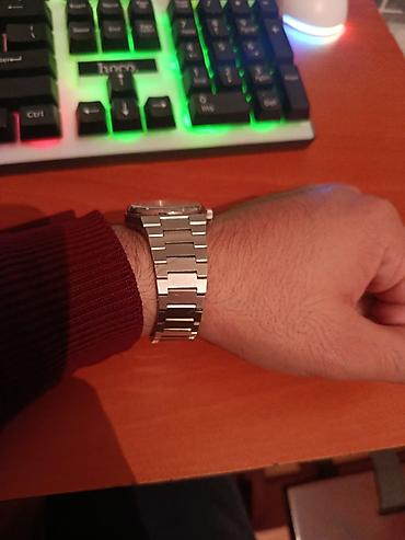 saatlari: İşlənmiş, Qol saatı, Tissot, rəng - Gümüşü — 3