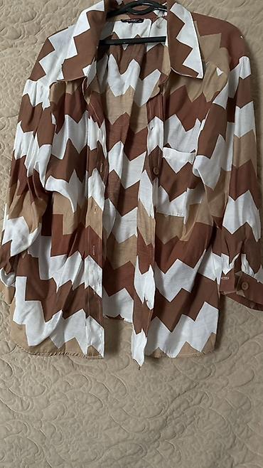 Майки, топы: Топ, Хлопок, Оверсайз, M — 5