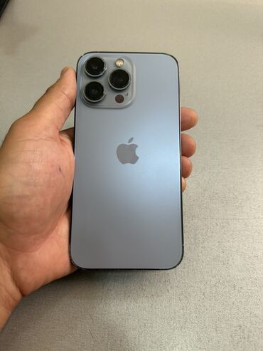 Apple iPhone: IPhone 13 Pro, 256 GB, Sierra Blue, Face ID