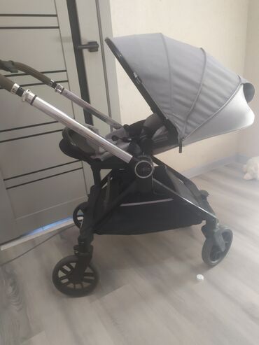 чехол в коляску: Балдар арабасы, түсү - Күмүш, Колдонулган