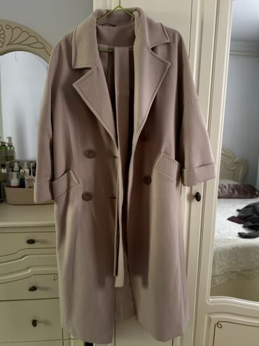 loreta пальто: Пальто, Халат, Осень-весна, Двубортная модель, S