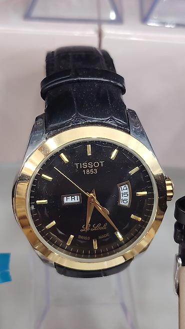 islenmis saat: Tissot 1853 “Le Locle” kişi qol saatları - Korpus: qızılı və ya roz — 8