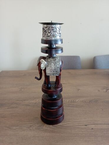 Candles and candlesticks: Candlestick, Used