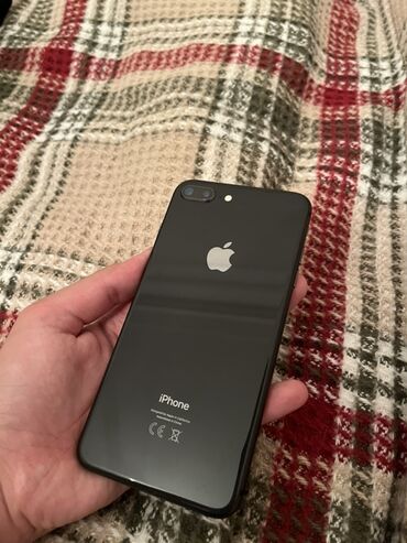 Apple iPhone: IPhone 8 Plus, 64 GB, Qara, Barmaq izi — 3
