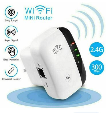 wifi modem qiymətləri: Wifi ( vayfay ) dalğa ötürücü, dalğa gücləndirici. yep-yeni. xaricdən