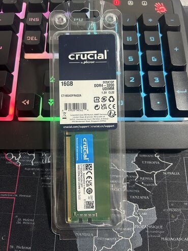 оперативная память таиланд: Оперативная память, Новый, Crucial, 16 ГБ, DDR4, 3200 МГц, Для ПК