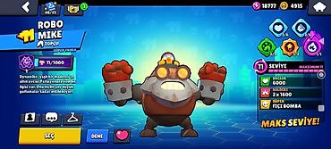 İncəsənət və kolleksiyalar: Brawl Stars hesabı – yüksək inkişaflı və tam kolleksiya Hesabda 1dəfə — 6