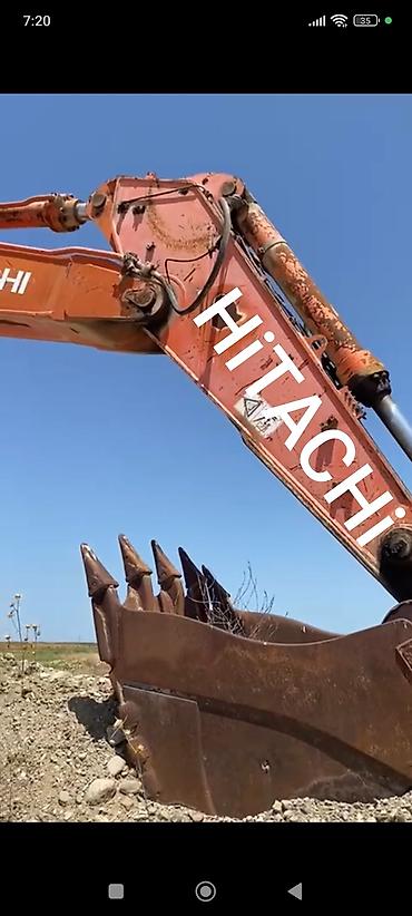 Ekskavatorlar: Hitachi ZAXIS 470 LCH modeli, ağır işlər üçün nəzərdə tutulmuş güclü — 12