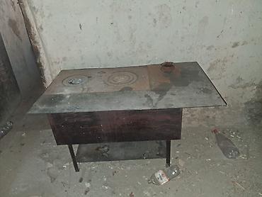elektrik mişarı satılır: Odun peci satilir qalin demirdendi. Real aliciya endirim olunacag — 3