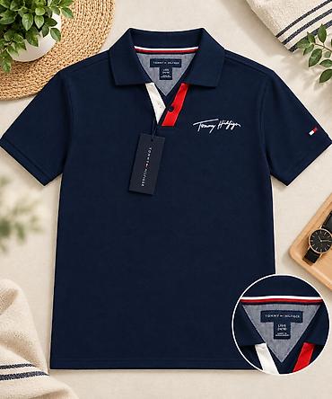 Polo köynək, Tommy Hilfiger, L, rəng - Göy