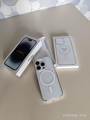 Apple iPhone: IPhone 14 Pro, 256 GB, Gümüşü, Face ID — 1