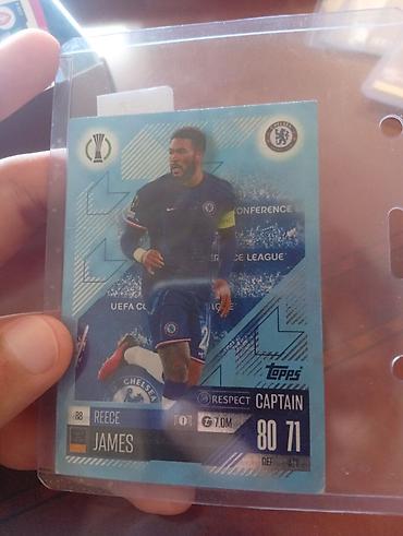resident evil biohazard: Topps Match Attax kolleksiya kartı – Reece James (Chelsea FC) — 1