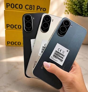 Poco C81 Pro 4/128 310azn Alış zamanı ƏDV Qebzi verilir