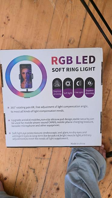 isig: RGB LED MJ26 – telefon tutacaqlı, tripodlu çəkiliş işığı Foto və — 3