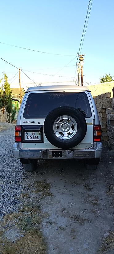 tank pro 3: Mitsubishi Pajero, 1994 il - Kuzov: 5 qapılı SUV, ağ/gümüş rəng. - — 2