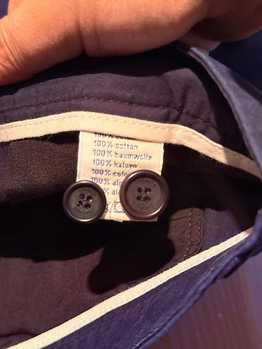 bootcut jeans: Брюки Lacoste, тёмно‑синие (navy). - Материал: 100% хлопок (ярлык на — 2