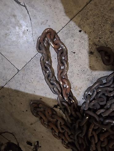 Seplər: Ağır yüklər üçün polad zəncir dəstəsi - Material: qalın halqalı — 2