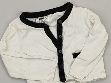 biały sweterek na komunie: Cardigan, 9-12 months, condition - Good