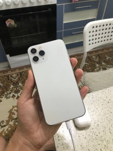 ddr3 ноутбук: IPhone 11 Pro, Колдонулган, 64 ГБ, White Titanium, Каптама, 76 %