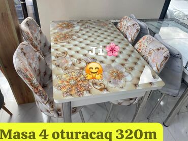 Masa və oturacaq dəstləri: Masa desti yeni