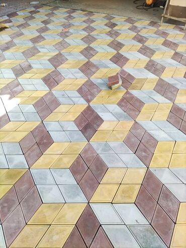 Тротуарная плитка: Тротуарная плитка, Другая модель, Для двора, Б/у — 14