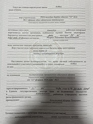 Земельные участки: 8 соток, Для строительства, Тех паспорт — 3