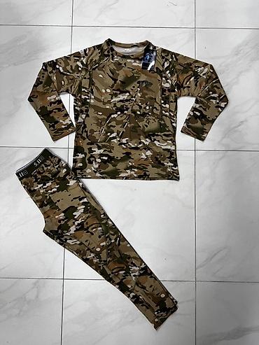 штаны облегающие: Термокомплект Canada Goose (верх с длинным рукавом + леггинсы) - — 5