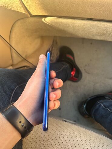 Huawei nova 5T, 128 GB, rəng - Göy, Barmaq izi, İki sim kartlı