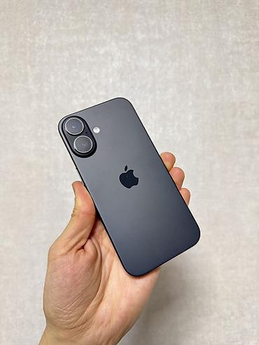 Apple iPhone: IPhone 16, Б/у, 128 ГБ, Jet Black, 99 % — 8