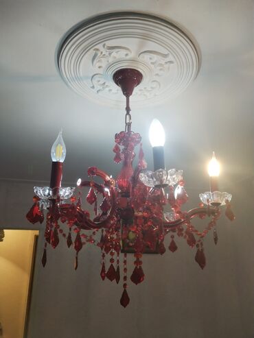 Çilçıraqlar: Çılçıraq, 6 lampa, Xrustal