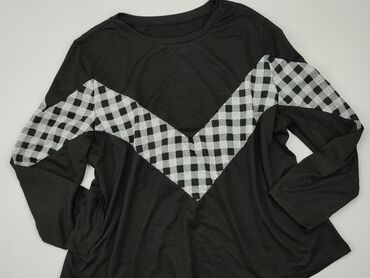 czarne seksowne bluzki: Bluzka Damska, Shein, 4XL, stan - Bardzo dobry
