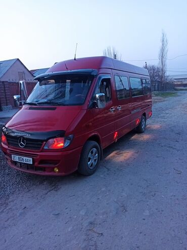 портер шагыл: Продается микроавтобус Mercedes-Benz Sprinter красного цвета. Оснащен